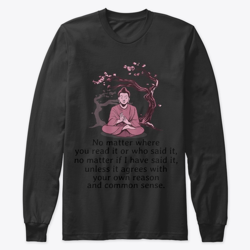 Buddhism Quote Zen Buddha Under Tree