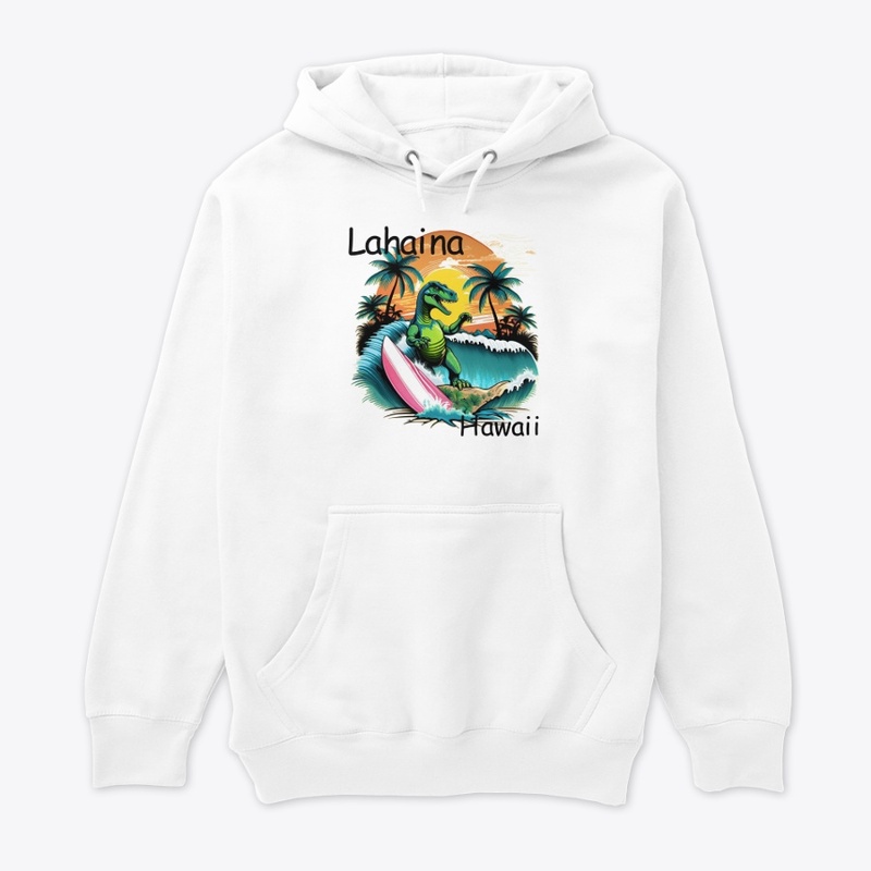 Surfing Dino Lahaina
