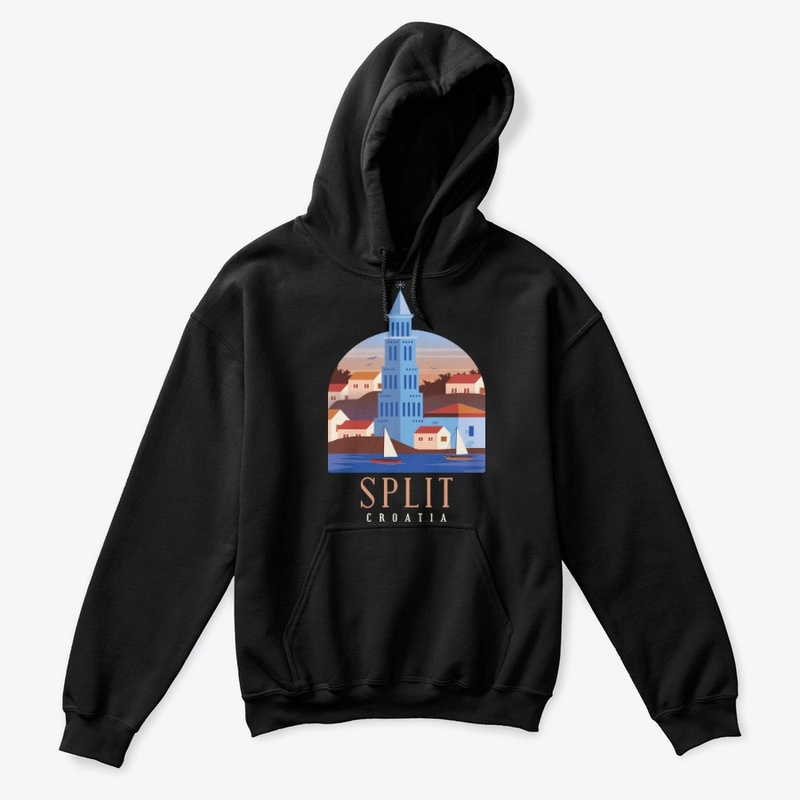 Croatia Skyline Split Cool Souvenir Gift