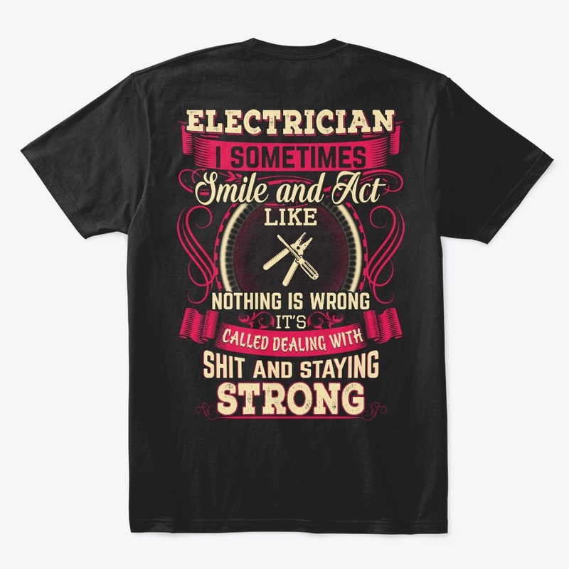 Electrician Staying Strong Hoodie