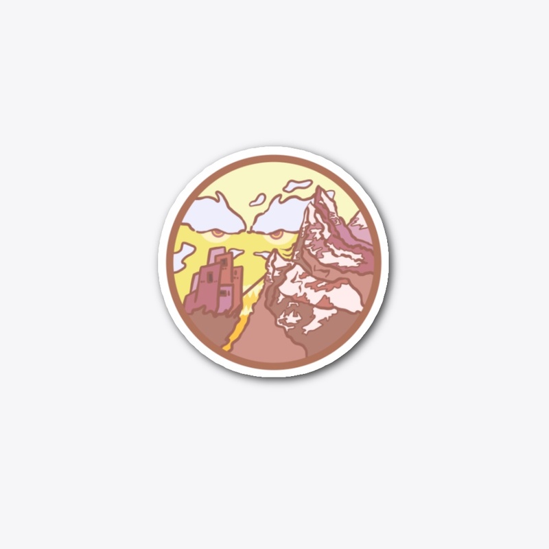 Mountain Badge: Everest (3" sticker)
