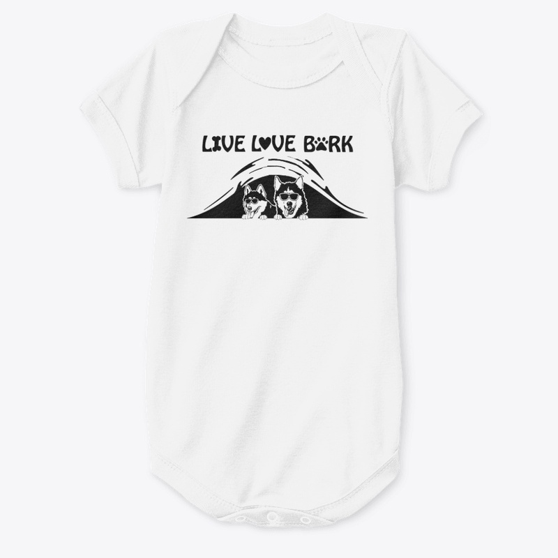 Siberian Husky Live Love Bark
