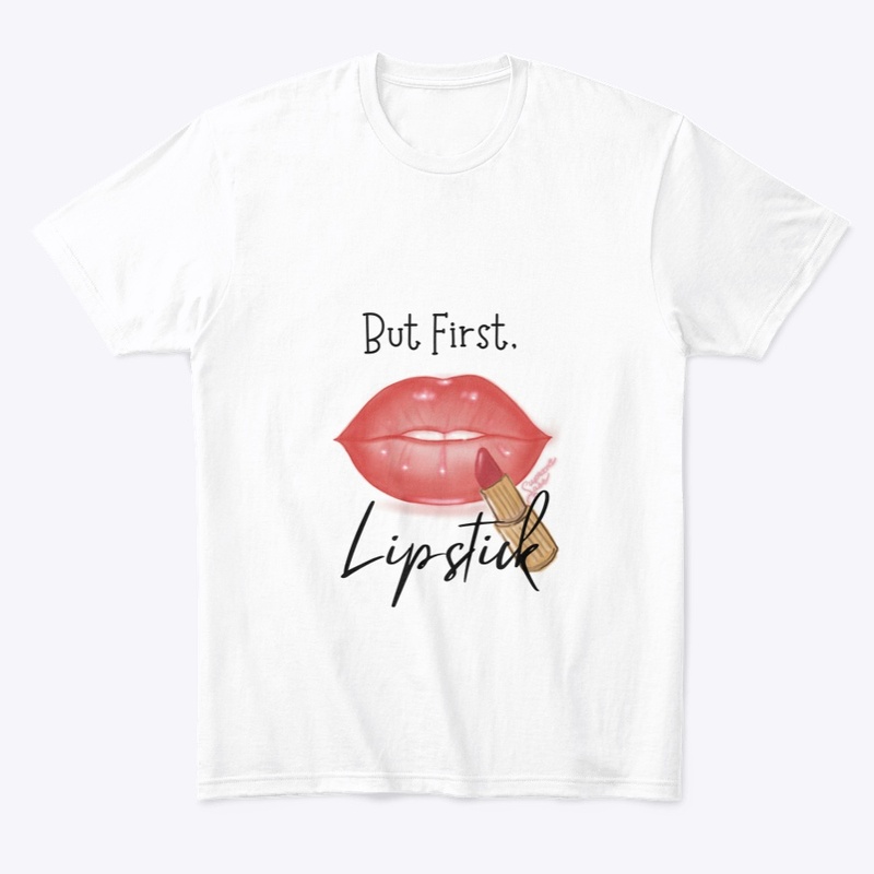 But first, lipstick