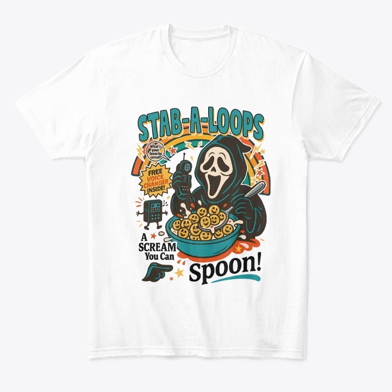 Stab-A-Loops Horror Cereal Box Halloween
