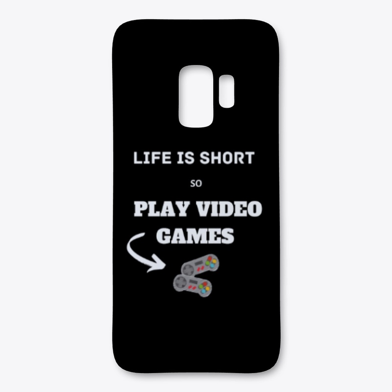 life is short play video games