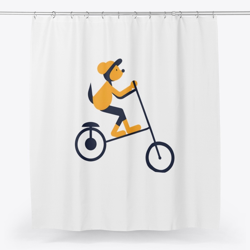 Playful Monkey Riding Bicycle