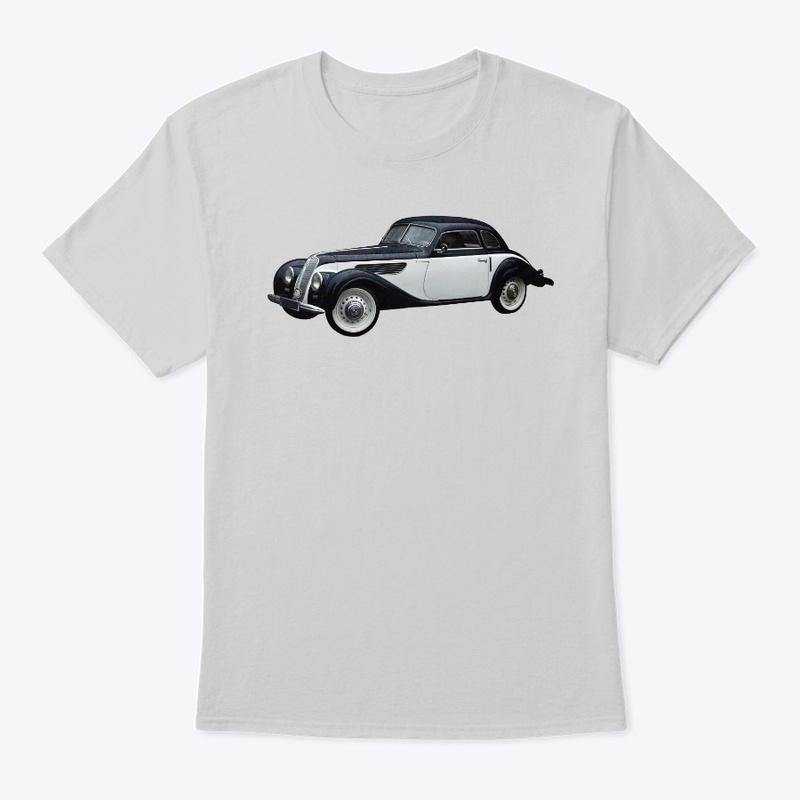 Vintage Black & White Auto Shirt
