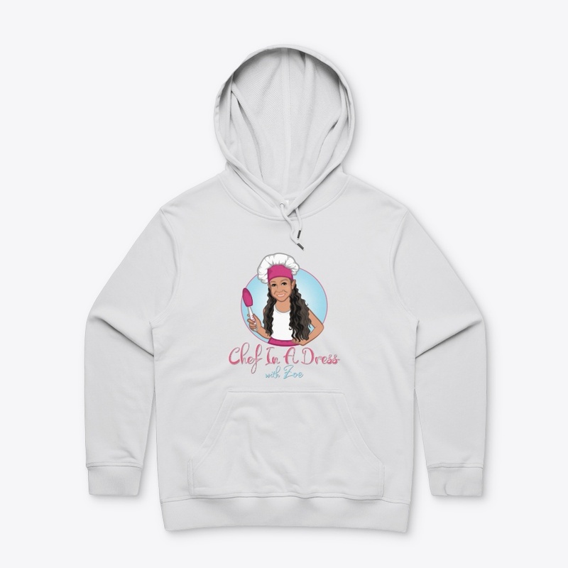Chef In A Dress Ladies Hoodie
