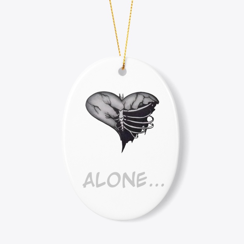 ALONE...