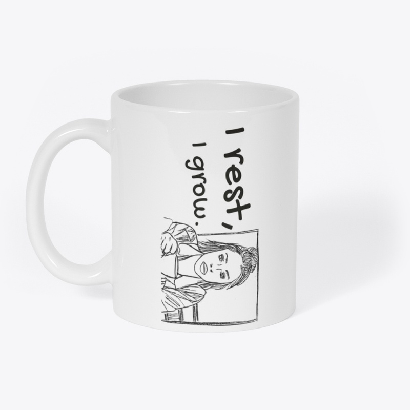 I Rest, I Grow – Gentle Rhythm Mug