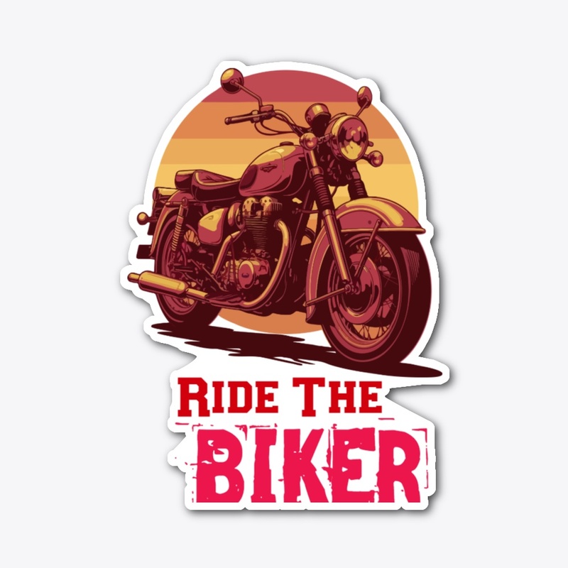Ride the Biker – Vintage Motorcycle Tee