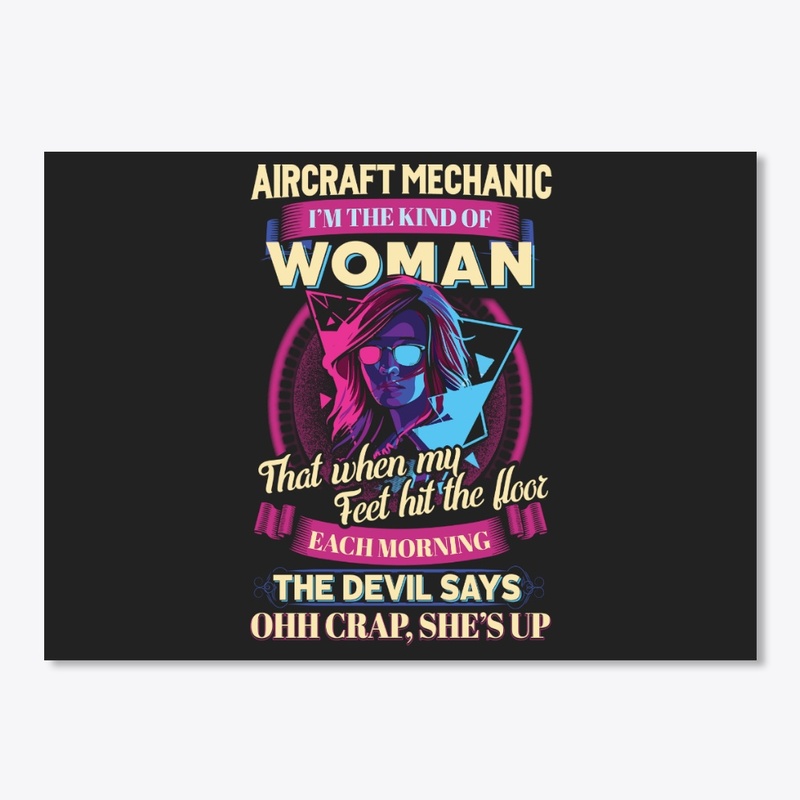 Kind of Female Aircraft Mechanic hoodie