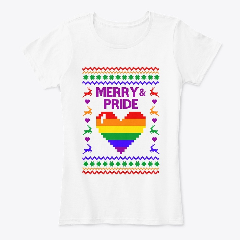 Merry And Pride LGBT Ugly Sweater