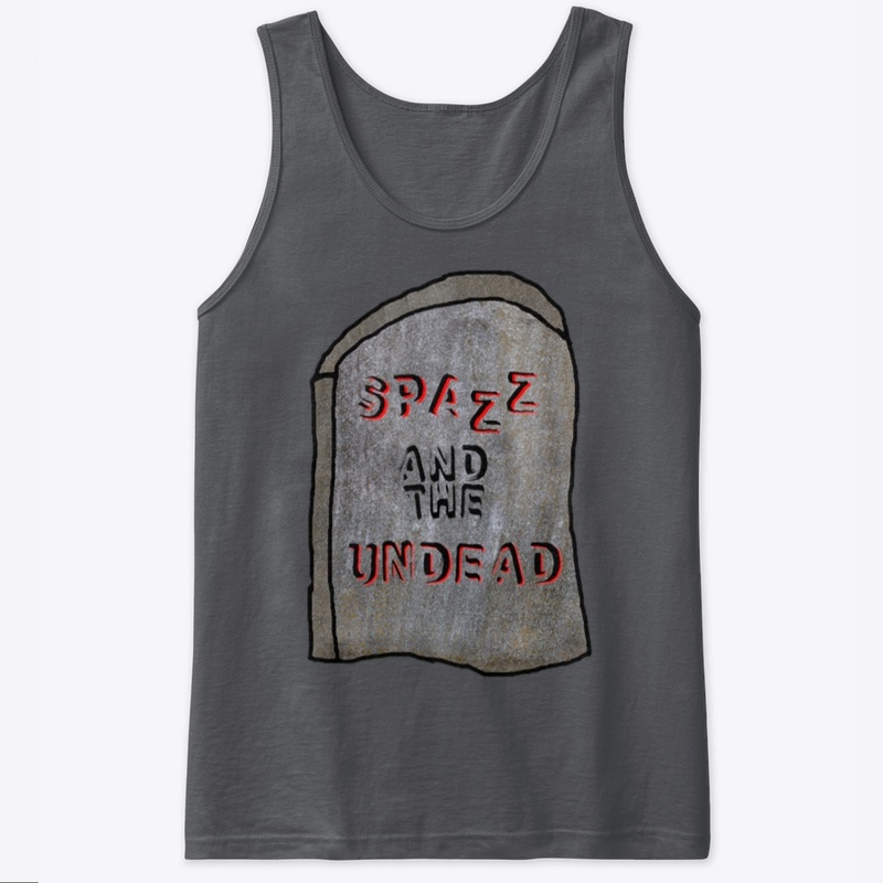 SPAZZ and the UnDead Tombstone Logo