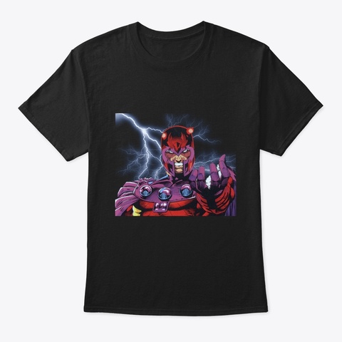 Master Of Magnetism Shirt Black Camiseta Front