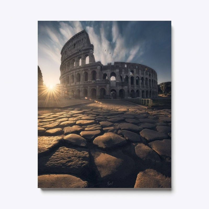 colosseum canvas paint3