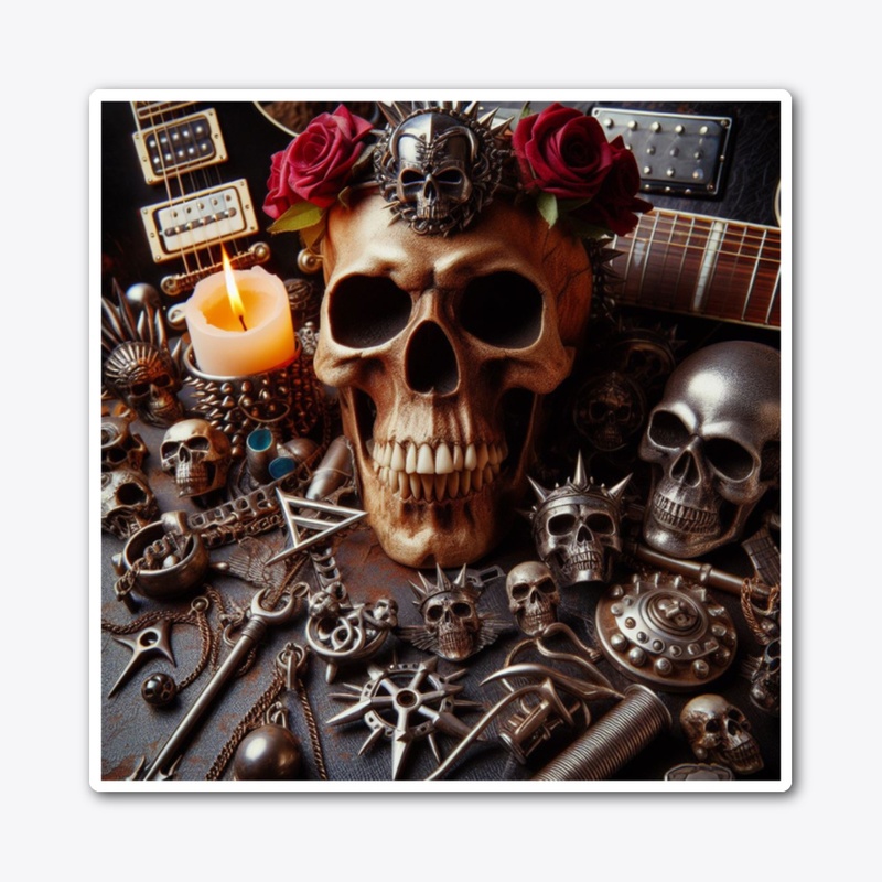 Skull Vibes: Embrace the Dark Side
