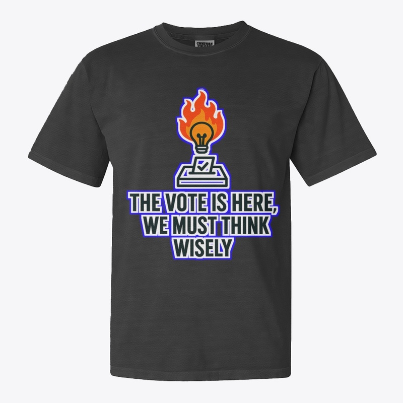 The Vote Is Here – Voting Quote Design