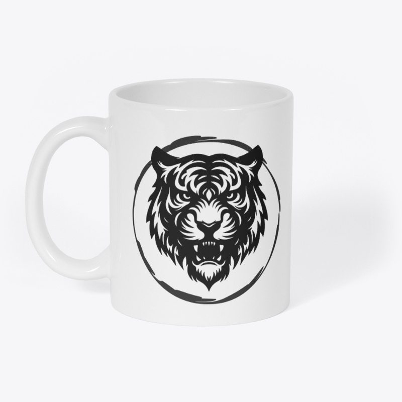 tiger head silhouette
