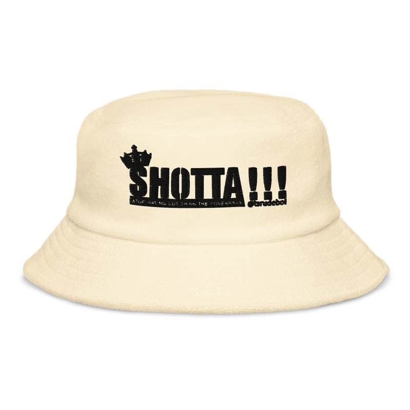 SHOTTA !!! Terry Cloth Bucket Hat