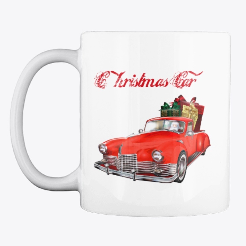 Christmas-Car Kids Premium Tee