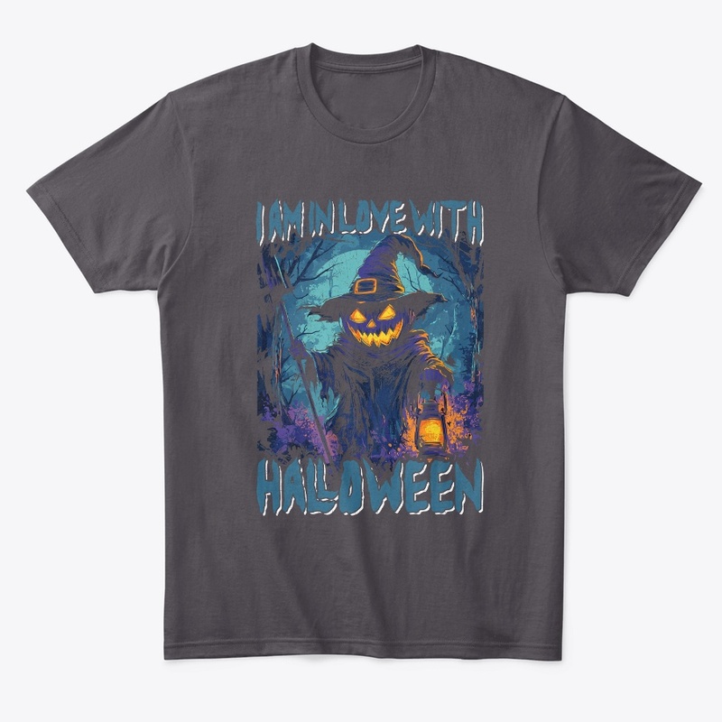 Pumpkin Head Witch Halloween T-Shirt