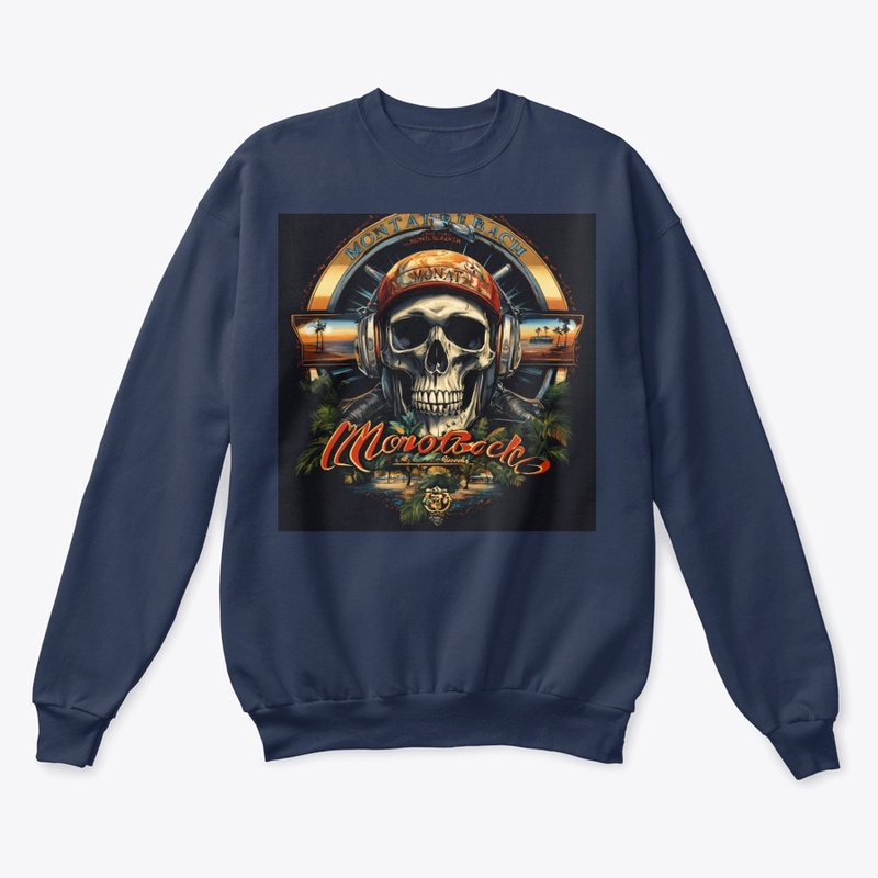 Rock and roll skull jam tee