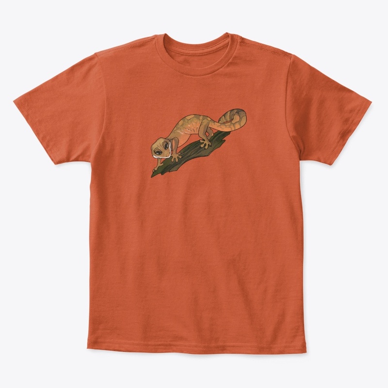 Sage Cat Gecko Kids Tee