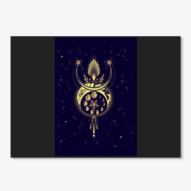 Dark Magic Moonlight Artwork print