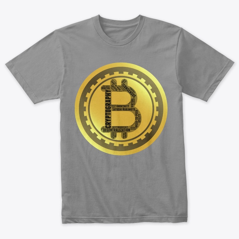BTC Word Art Coin