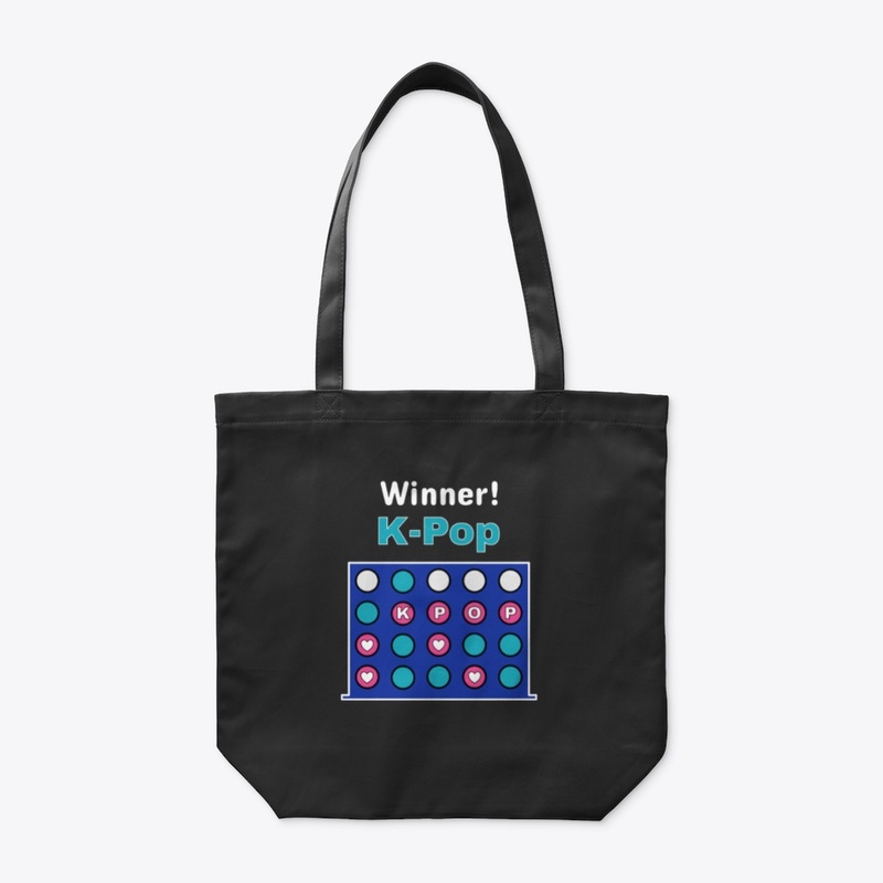 Four K POP in a Row Winner K-Pop Black