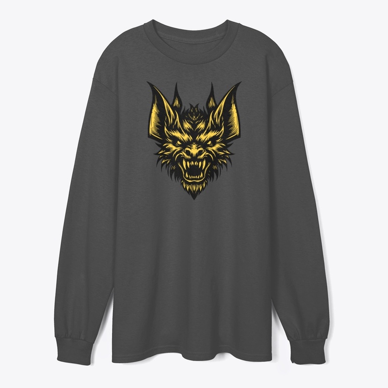 Fierce Bat Head Design