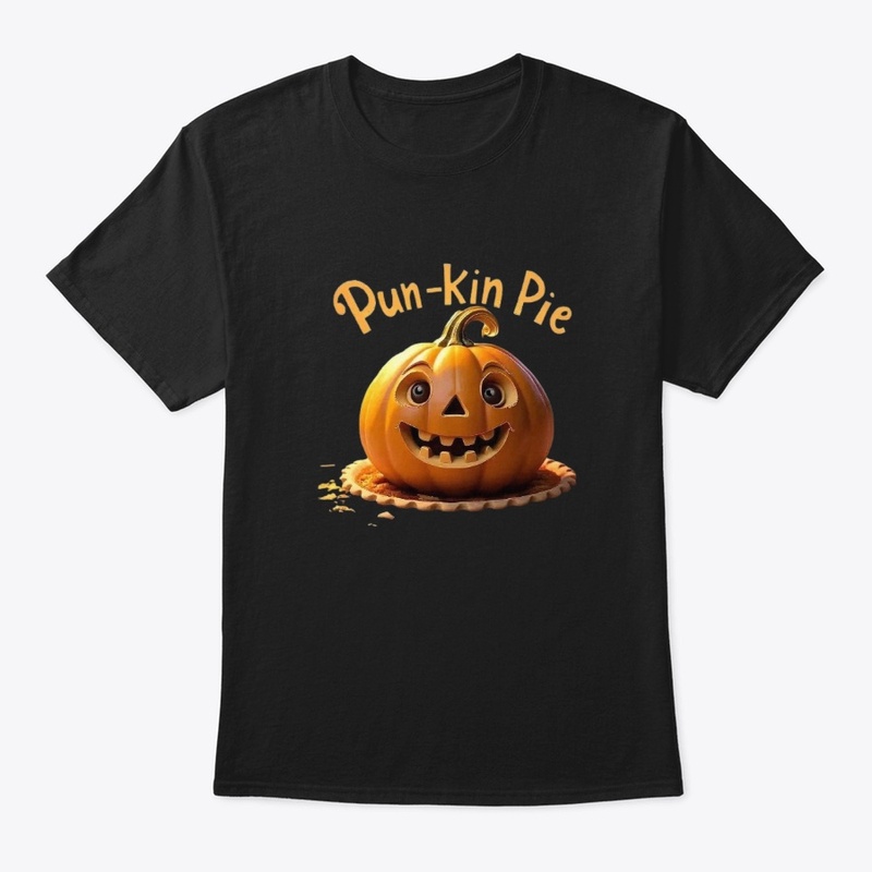 Pun-Kin Pie Halloween Pumpkin Pie