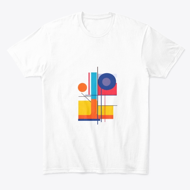 Stylized art T-shirt design