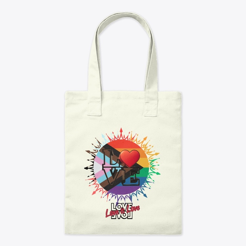 Pride Love Explosion - Colorful Design