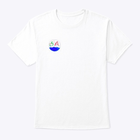 5   Sarah Ahmed White T-Shirt Front