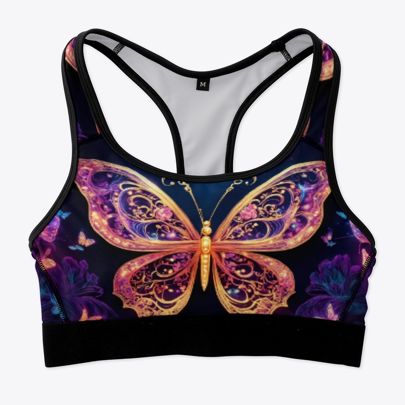 Butterfly Sports Bra