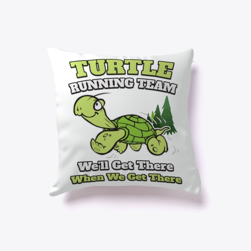 Turtle Running Team Funny Gift