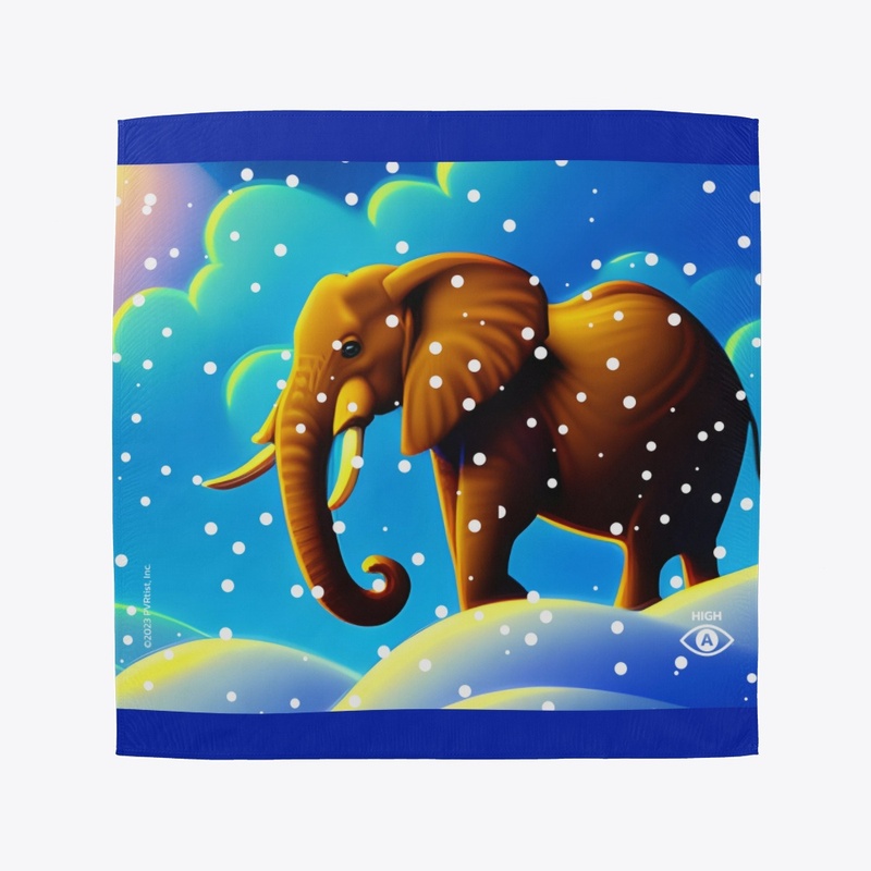 Official Logo of AI™ Winter Elephant
