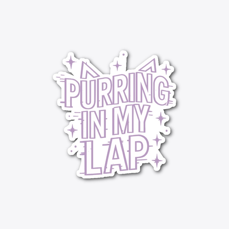 Purring in My Lap Cozy Cat Gift