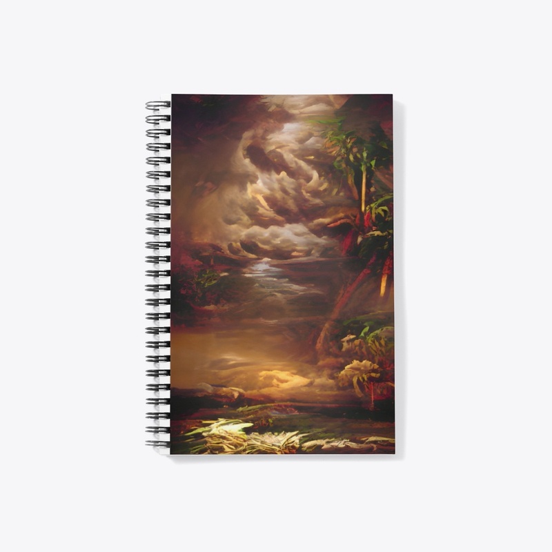 Tropical Depression Twenty Five AI Art