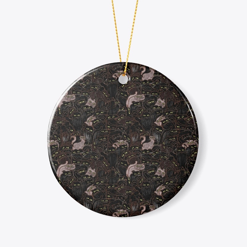 Black Cats Pattern