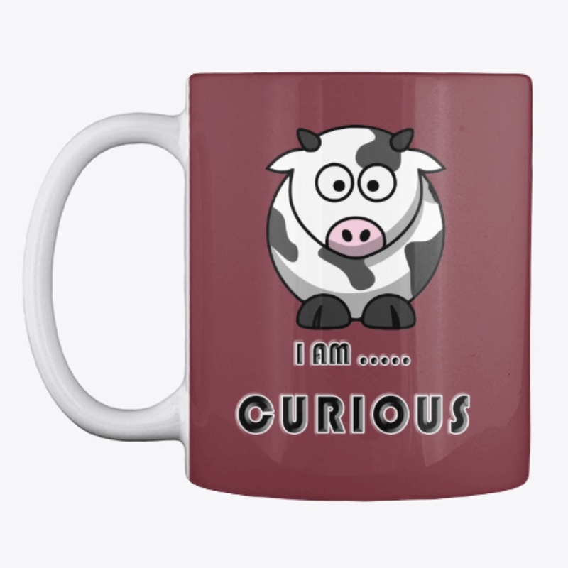 I am curious -Cute pig
