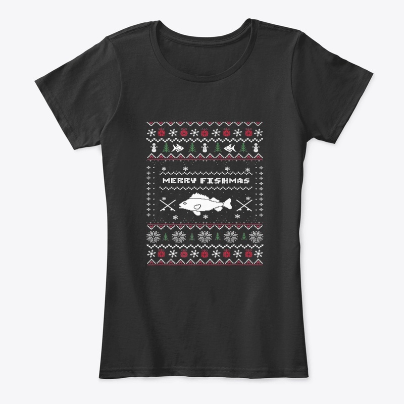 Ugly FISHING Christmas Bass Fish Apparel