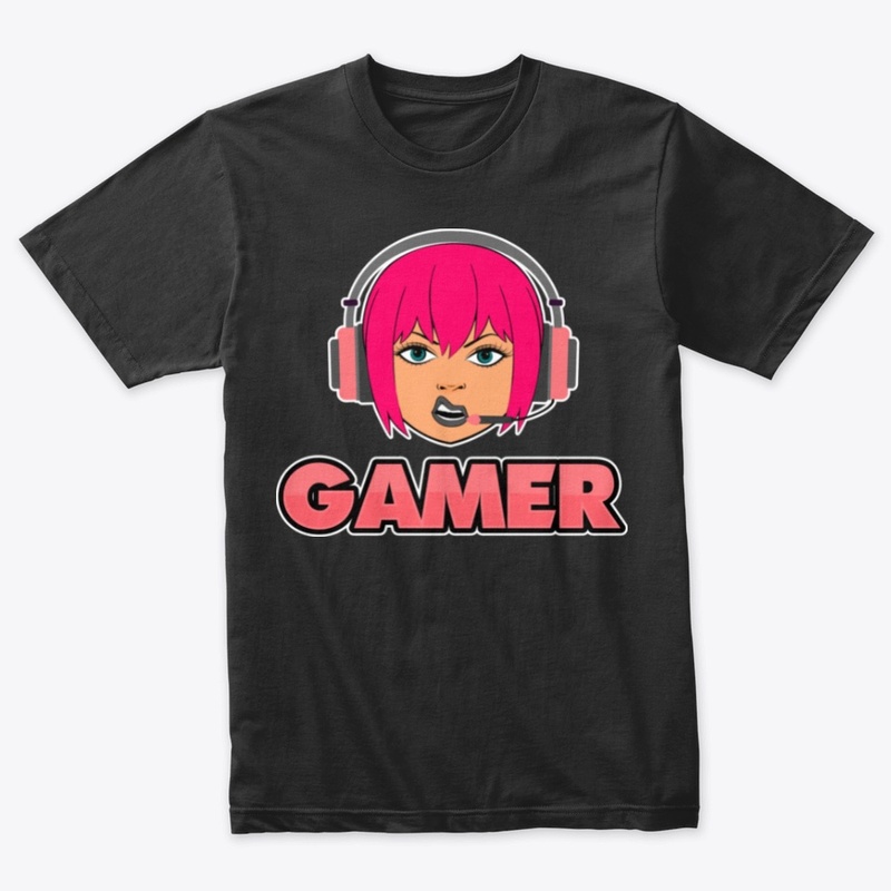 Pink Gamer Girl 