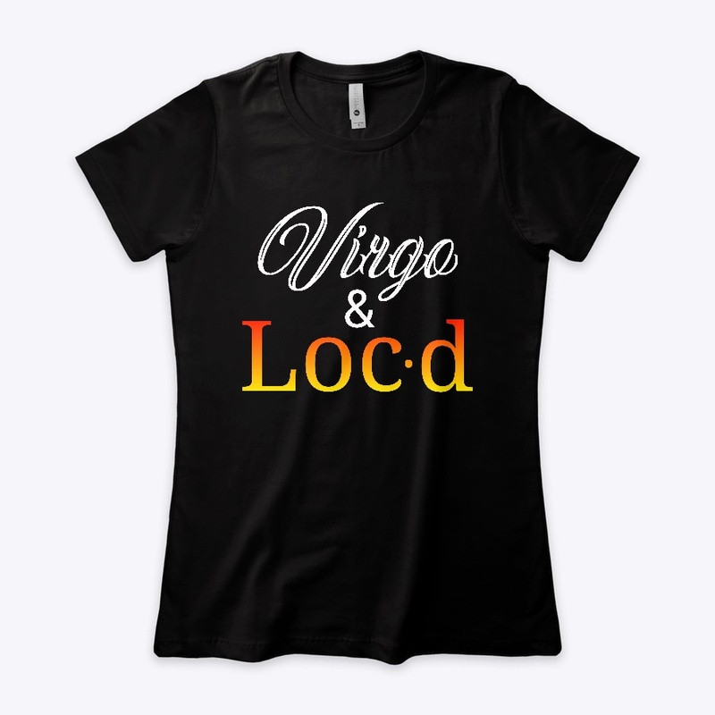 Virgo & loc'd zodiac tee shirt