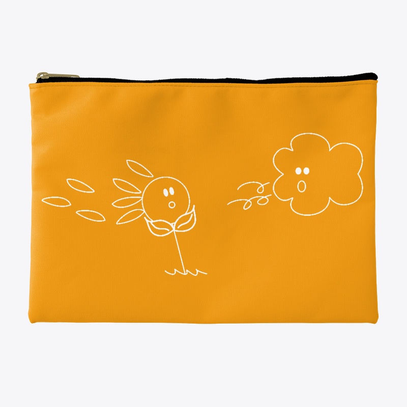 Flower Blowing Away