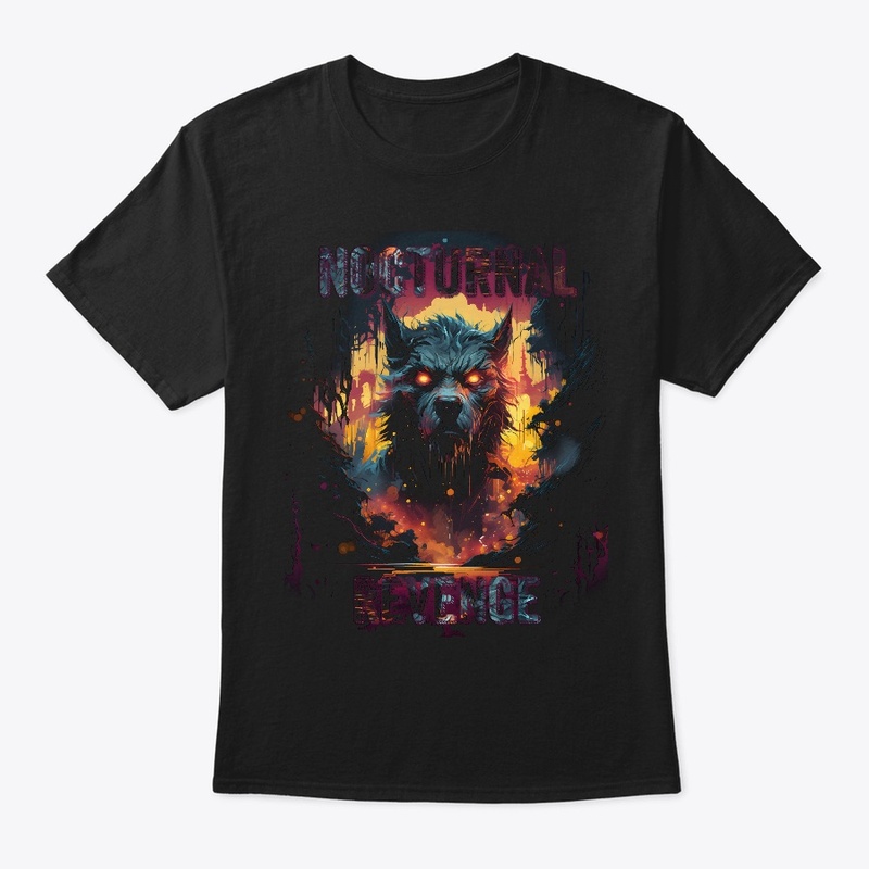 Nocturnal Revenge Wolf In The Swamp