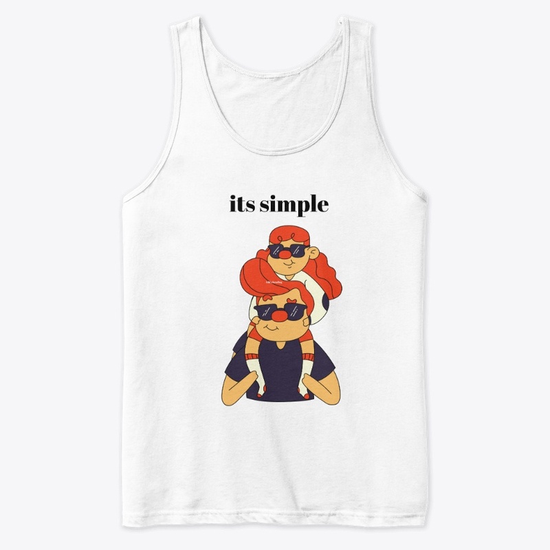 its simple summer t shirt 
