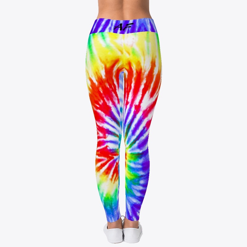 Rainbow Tie-Dye Leggings